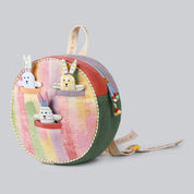 GRUCE-Hand Stroke Painted Bag with 3 Cute Toys