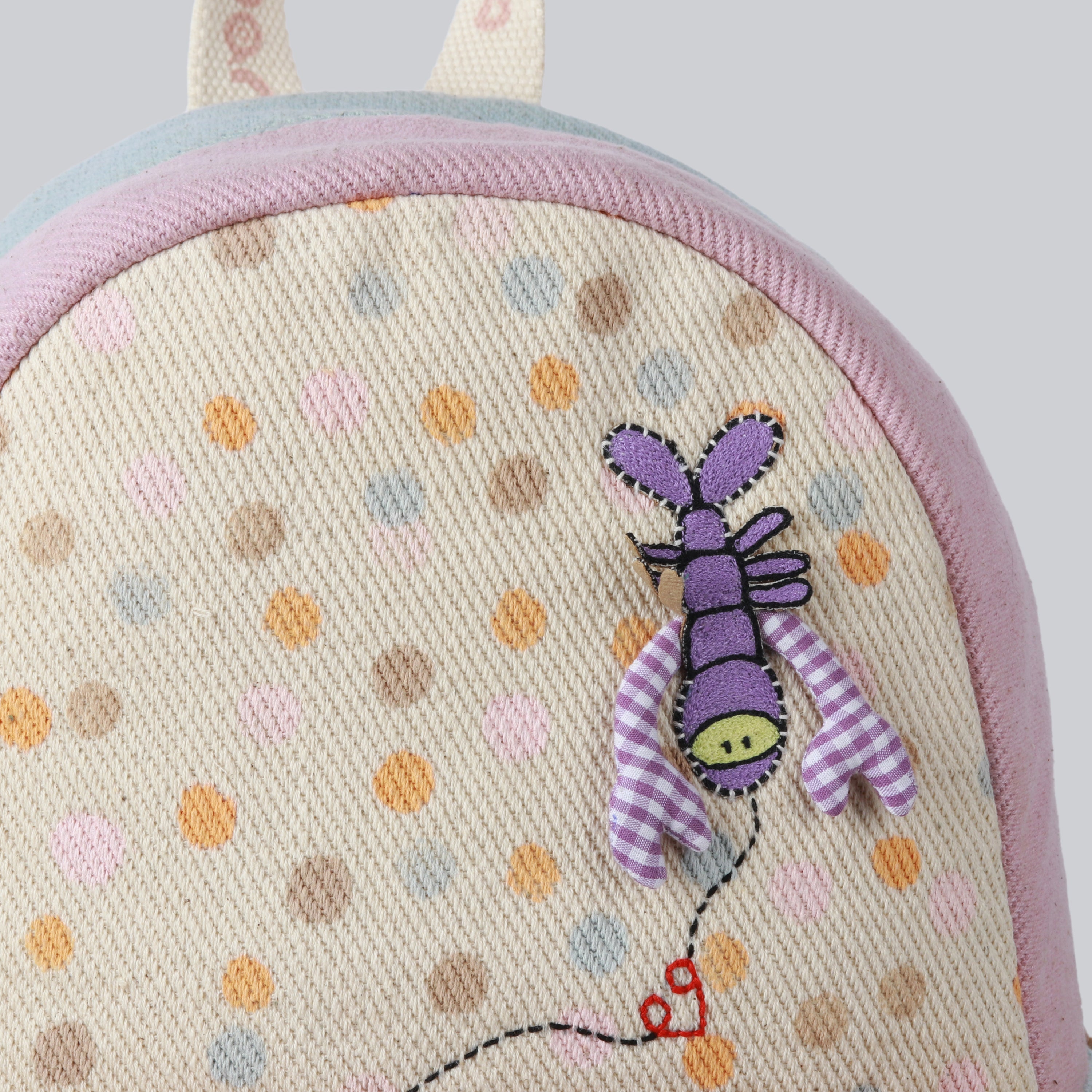 TAPANULI-Polka dot and Lobster embroidery Bag