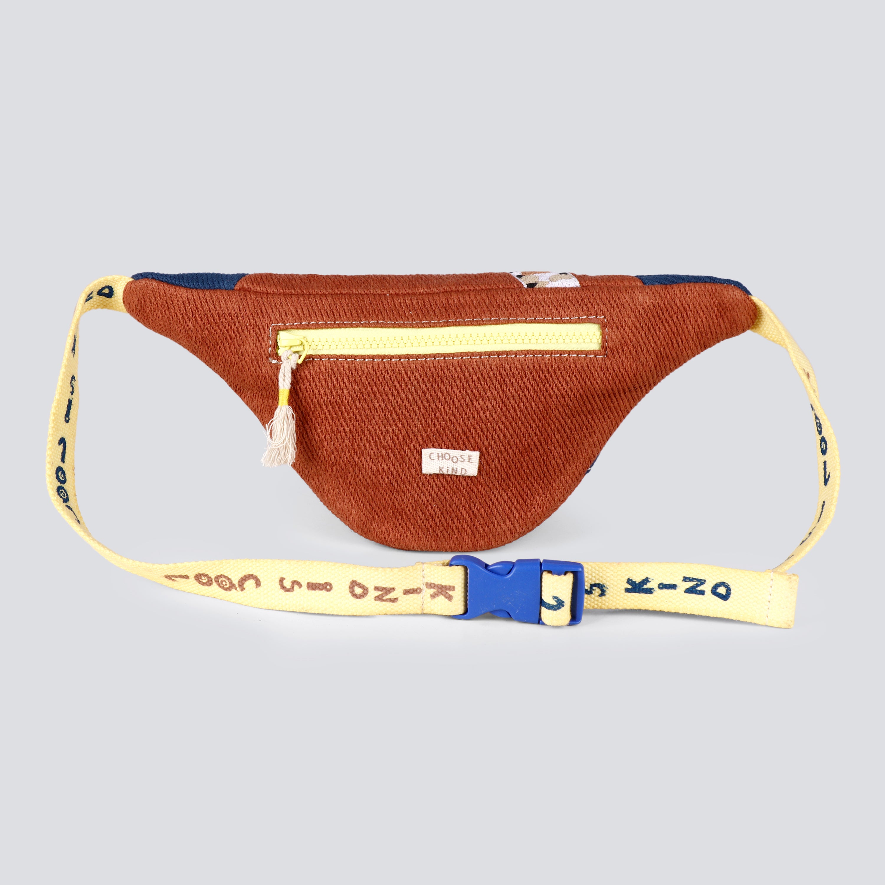 SAOLA-Solid color tiger embroidery bag