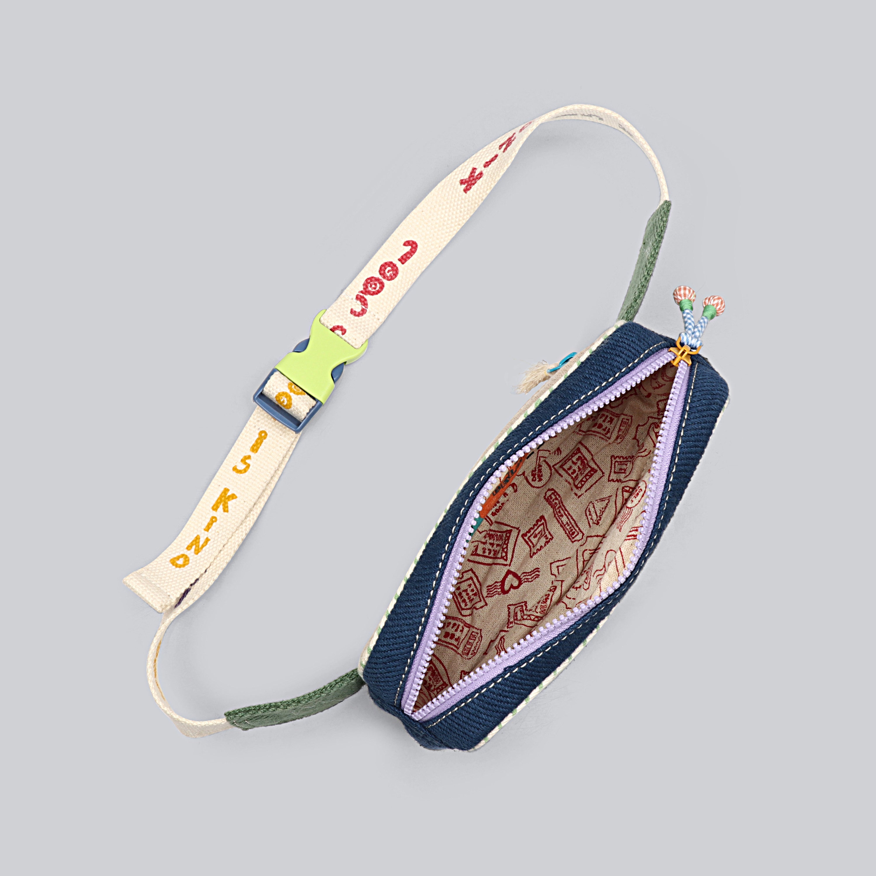 VAQUITA-Jungle Theme Fanny Pack