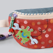 MACAW-Polka dot fanny with crab embroidery